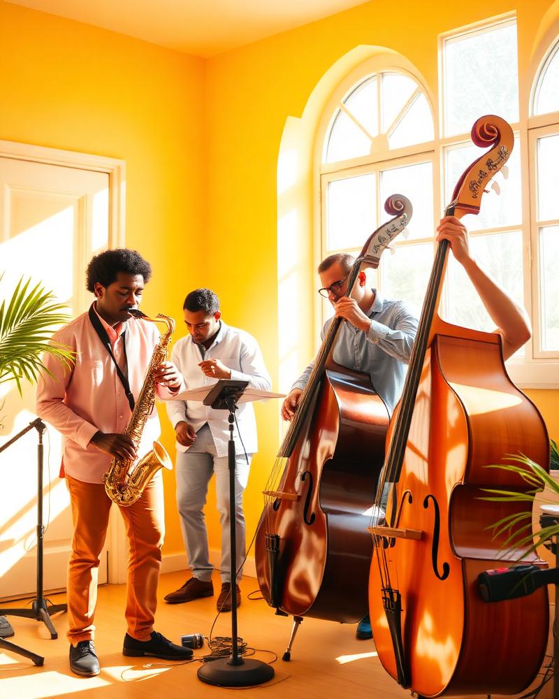The Blue Note Quartet performing
